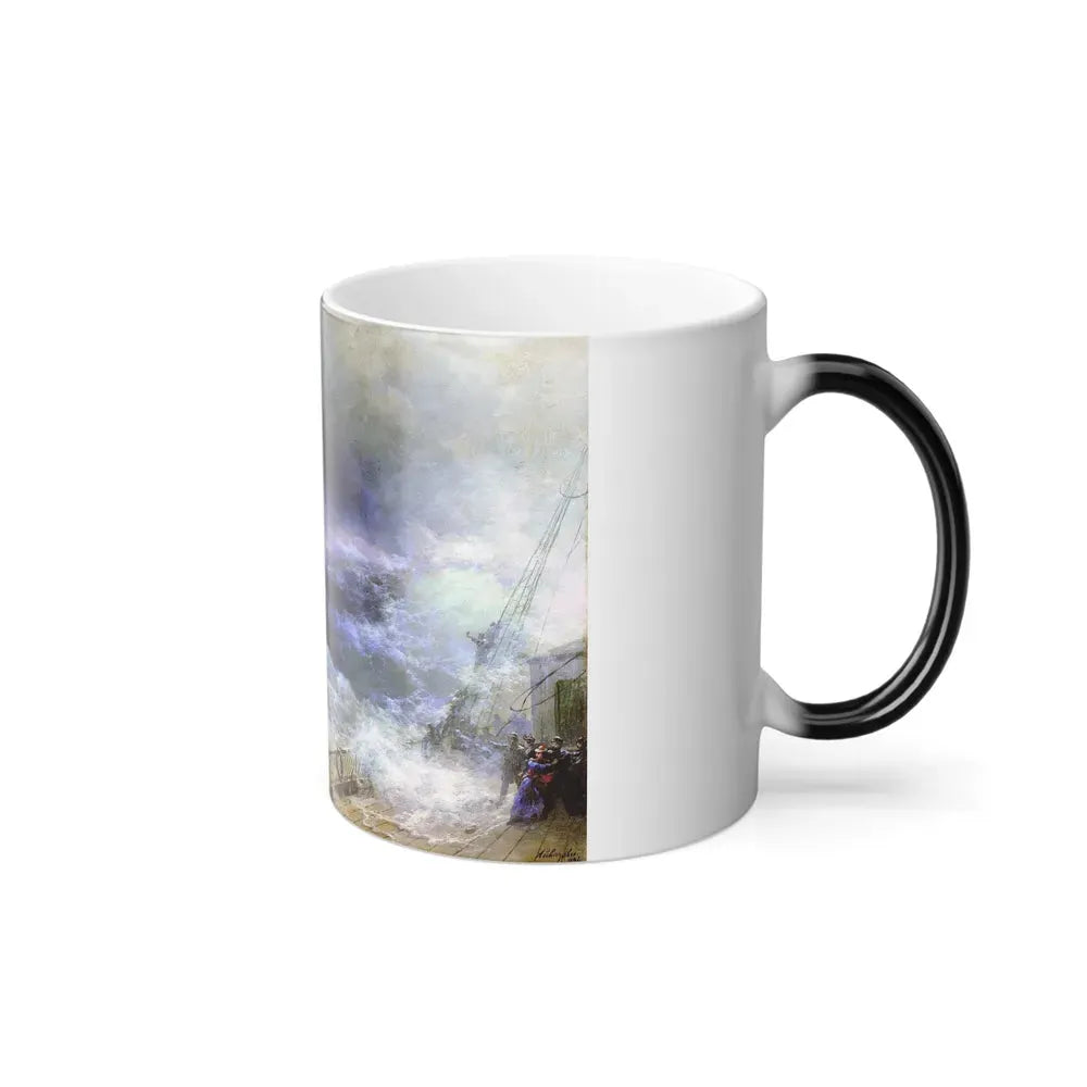 Ivan Constantinovich Aivazovsky (1817-1900) Ocean - Color Changing Mug 11oz - Go Mug Yourself