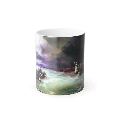 Ivan Constantinovich Aivazovsky (1817-1900) Passage of the Jews Through the Red Sea - Color Changing Mug 11oz 11oz - Go Mug Yourself