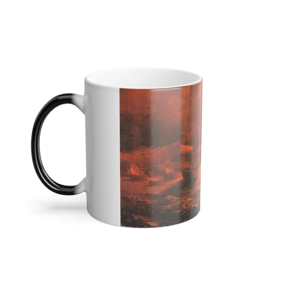 Ivan Constantinovich Aivazovsky (1817-1900) Pompeii - Color Changing Mug 11oz-Go Mug Yourself