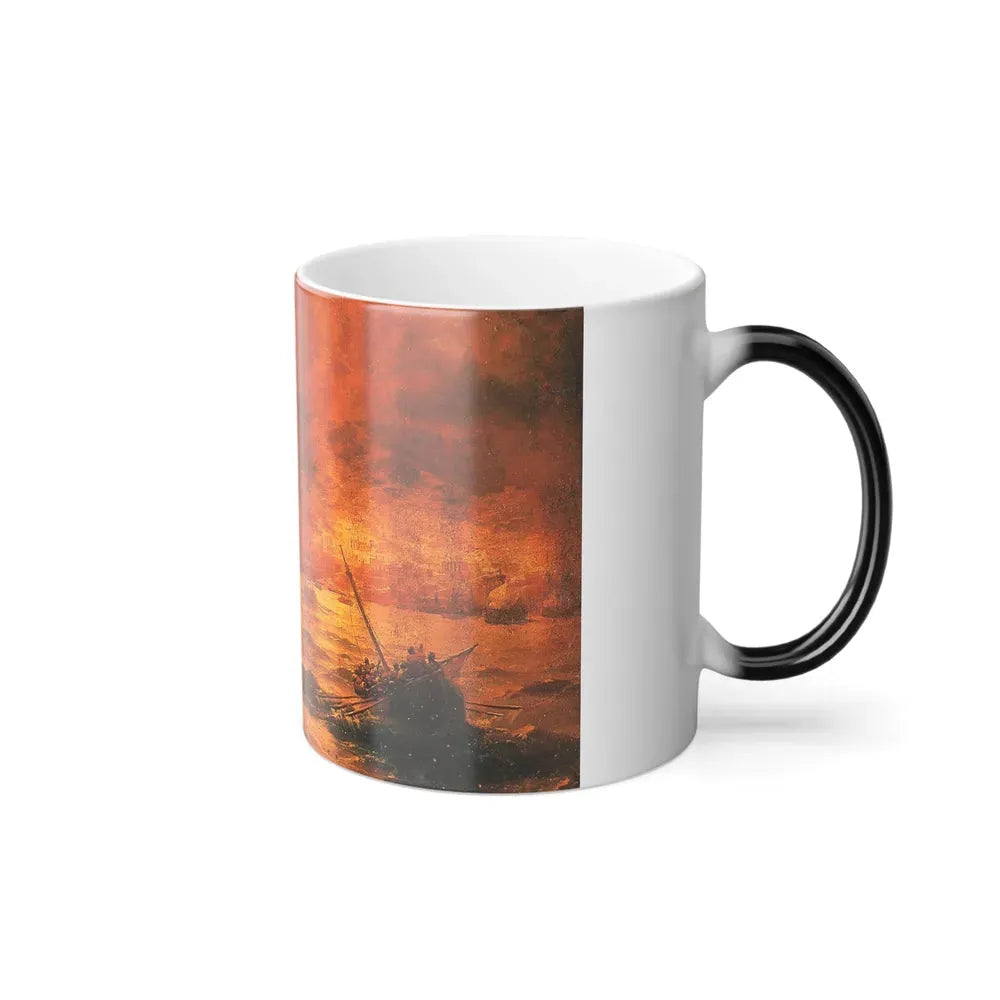 Ivan Constantinovich Aivazovsky (1817-1900) Pompeii - Color Changing Mug 11oz - Go Mug Yourself