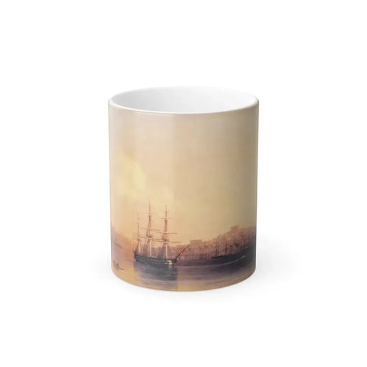 Ivan Constantinovich Aivazovsky (1817-1900) Sebastopol - 1852 - Color Changing Mug 11oz 11oz - Go Mug Yourself