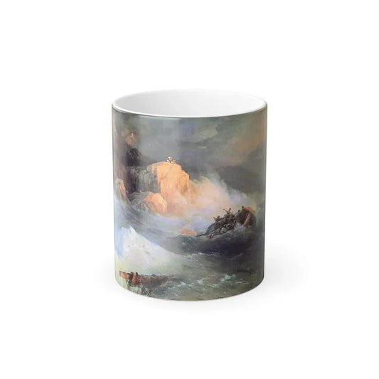 Ivan Constantinovich Aivazovsky (1817-1900) Shipwreck - Color Changing Mug 11oz Default Title - Go Mug Yourself