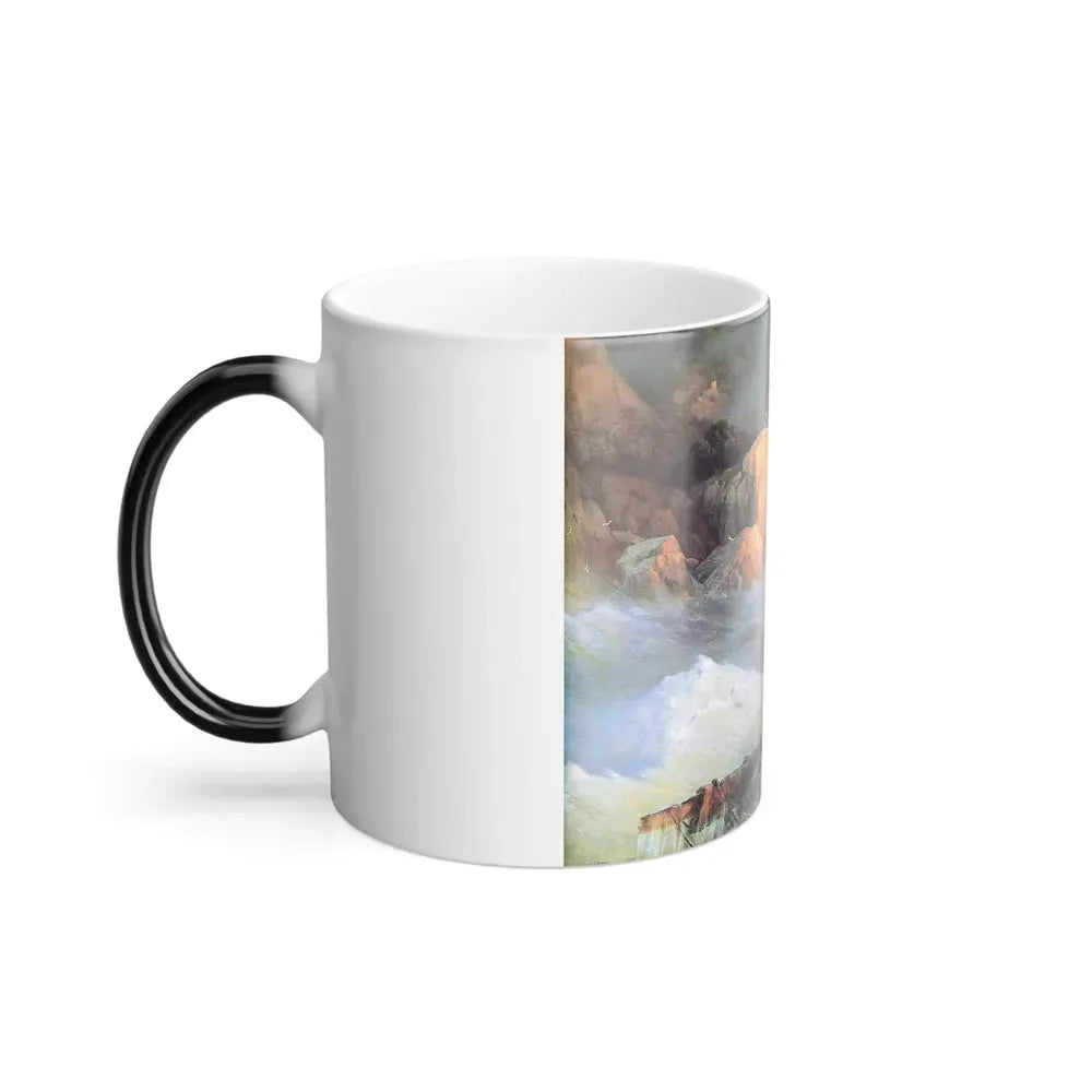 Ivan Constantinovich Aivazovsky (1817-1900) Shipwreck - Color Changing Mug 11oz - Go Mug Yourself