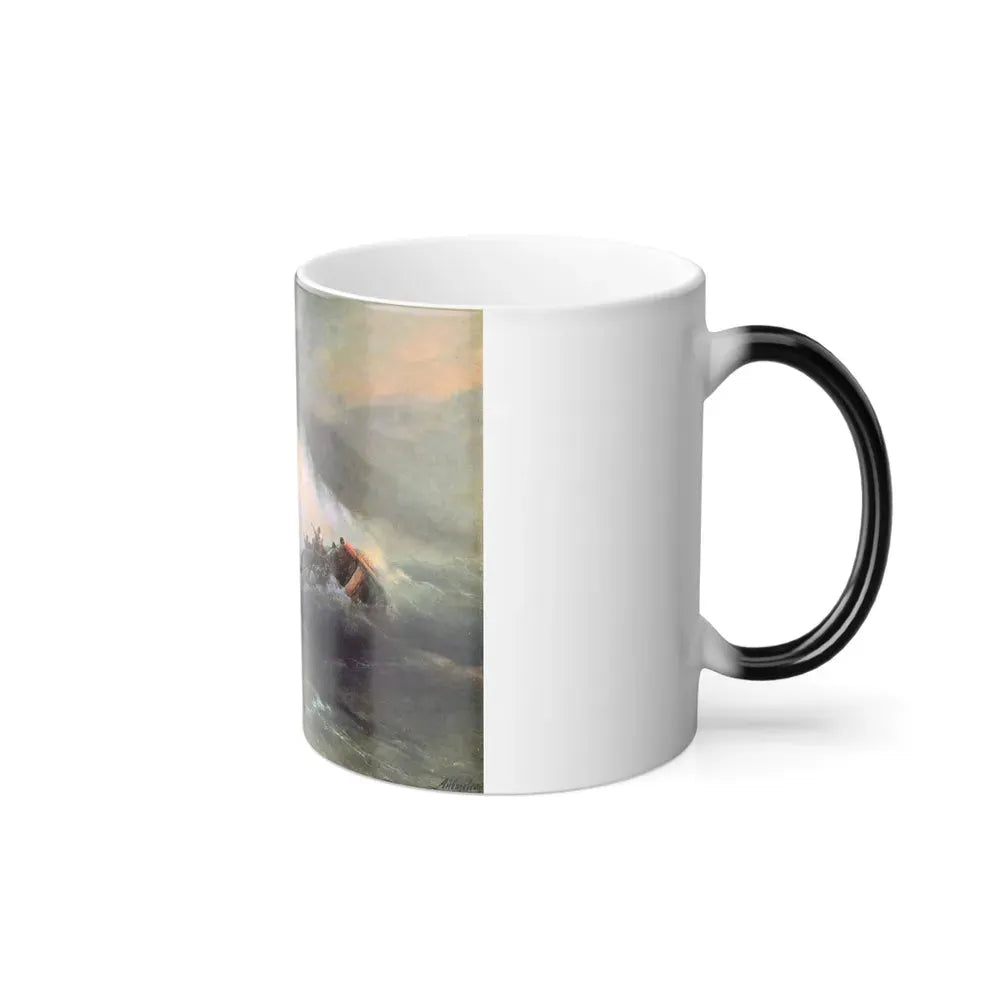 Ivan Constantinovich Aivazovsky (1817-1900) Shipwreck - Color Changing Mug 11oz - Go Mug Yourself