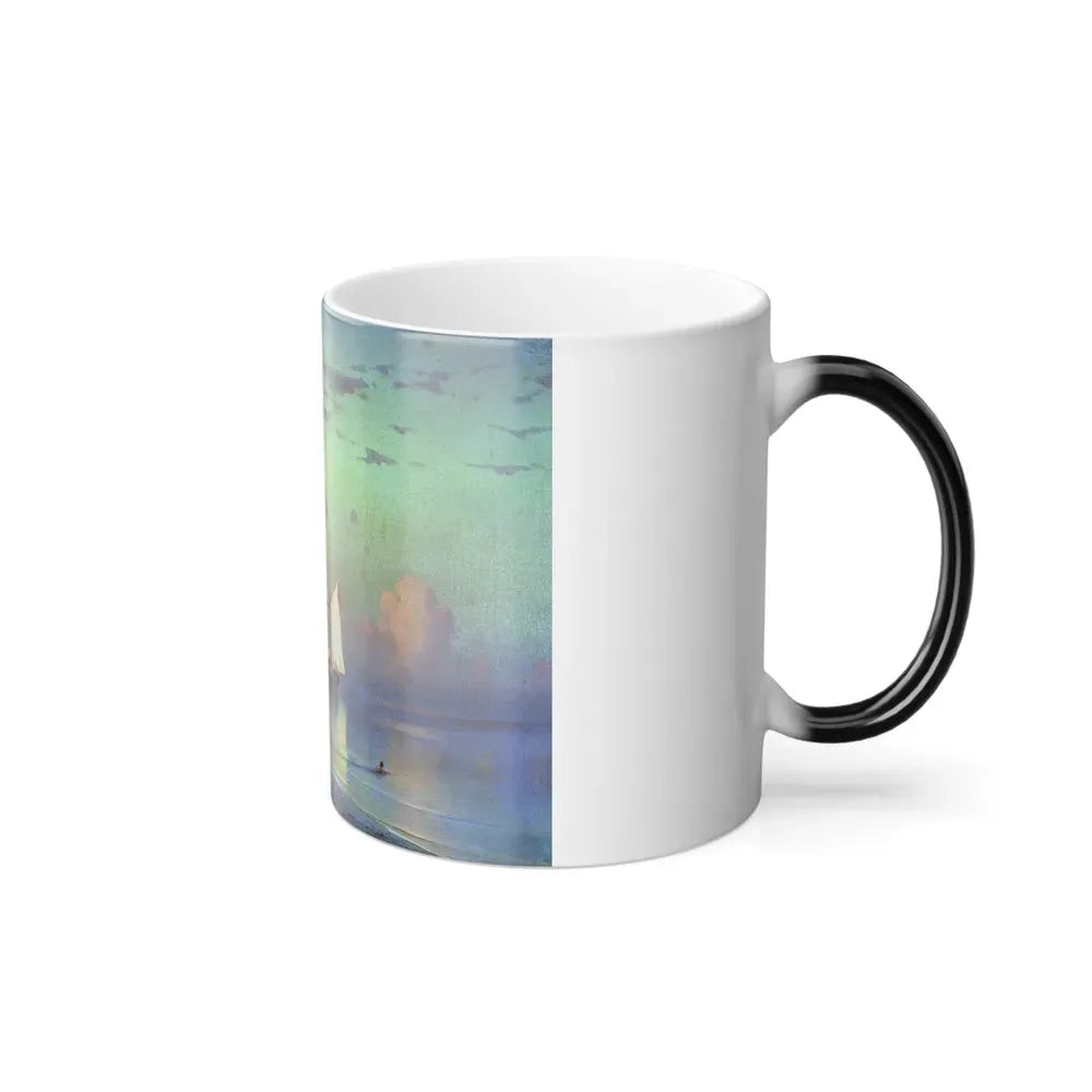 Ivan Constantinovich Aivazovsky (1817-1900)  Sunset - Color Changing Mug 11oz - Go Mug Yourself