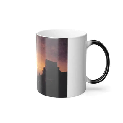 Ivan Constantinovich Aivazovsky (1817-1900) The Bay of Naples by Moonlight - Color Changing Mug 11oz - Go Mug Yourself