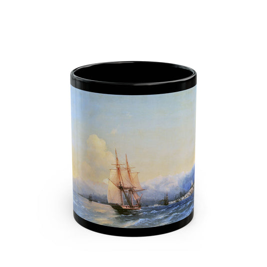 Ivan Constantinovich Aivazovsky (1817-1900) The Crimea - Black Coffee Mug-11oz-Go Mug Yourself