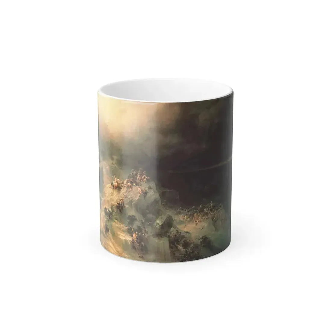 Ivan Constantinovich Aivazovsky (1817-1900)  The Flood - Color Changing Mug 11oz 11oz - Go Mug Yourself
