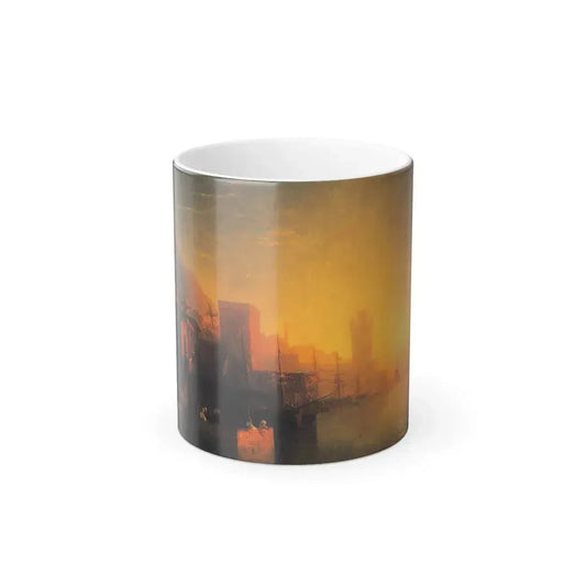 Ivan Constantinovich Aivazovsky (1817-1900) The Island of Rhodes - Color Changing Mug 11oz 11oz - Go Mug Yourself