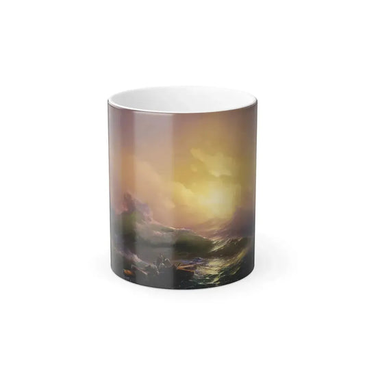 Ivan Constantinovich Aivazovsky (1817-1900) The Ninth Wave - 1850 - Color Changing Mug 11oz 11oz - Go Mug Yourself