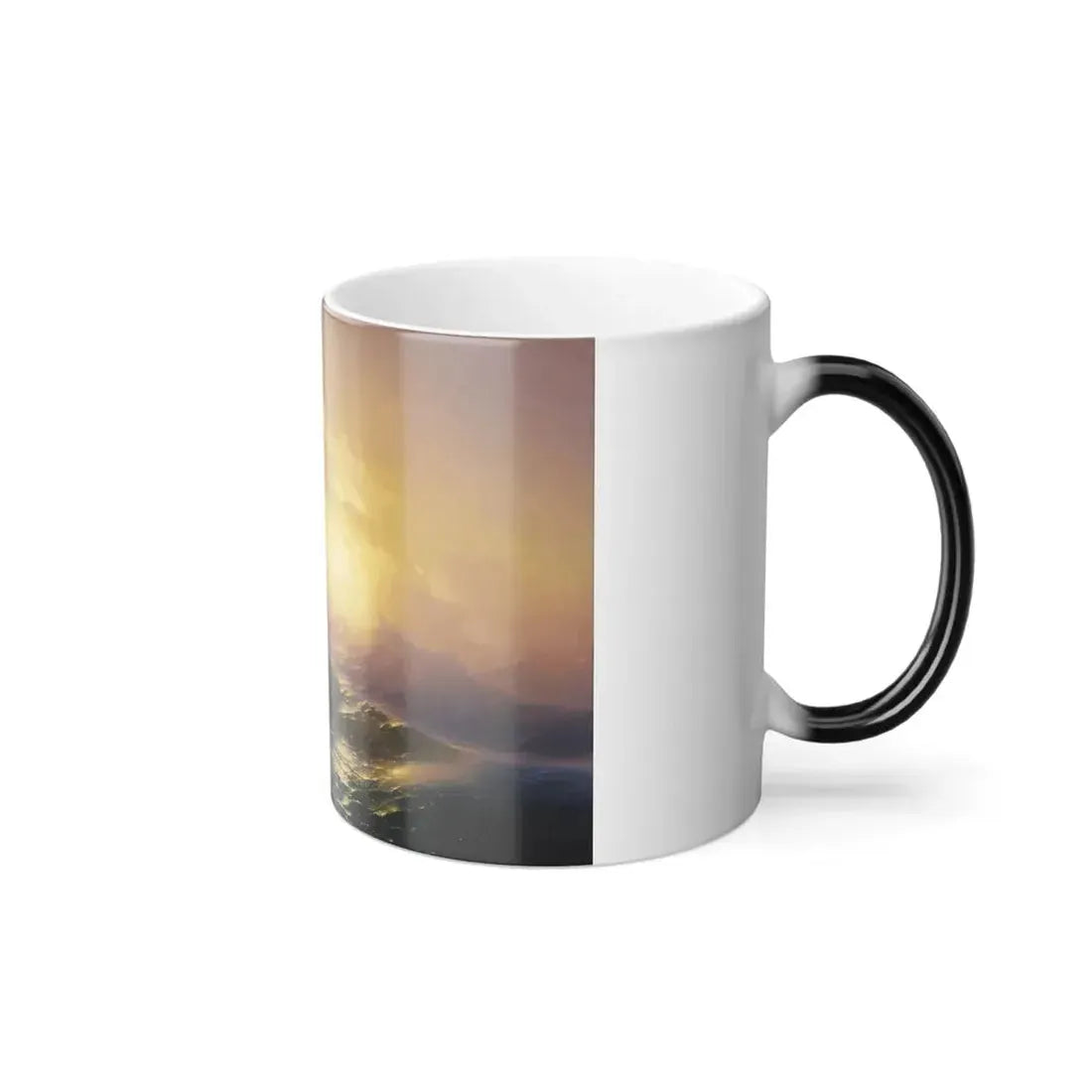 Ivan Constantinovich Aivazovsky (1817-1900) The Ninth Wave - 1850 - Color Changing Mug 11oz - Go Mug Yourself