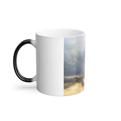 Ivan Constantinovich Aivazovsky (1817-1900)  The Shipwreck - Color Changing Mug 11oz - Go Mug Yourself