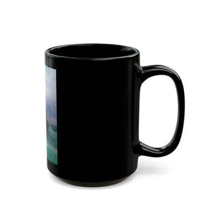 Ivan Constantinovich Aivazovsky (1817-1900) The Tempest - Black Coffee Mug-Go Mug Yourself