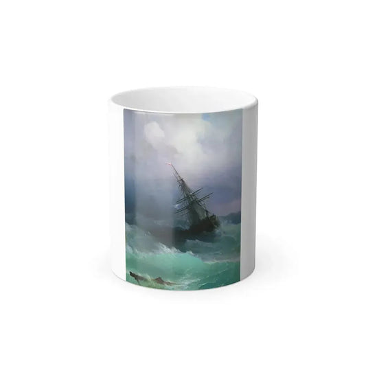 Ivan Constantinovich Aivazovsky (1817-1900) The Tempest - Color Changing Mug 11oz 11oz - Go Mug Yourself