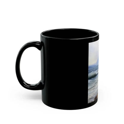 Ivan Constantinovich Aivazovsky (1817-1900) The Tide - Black Coffee Mug - Go Mug Yourself
