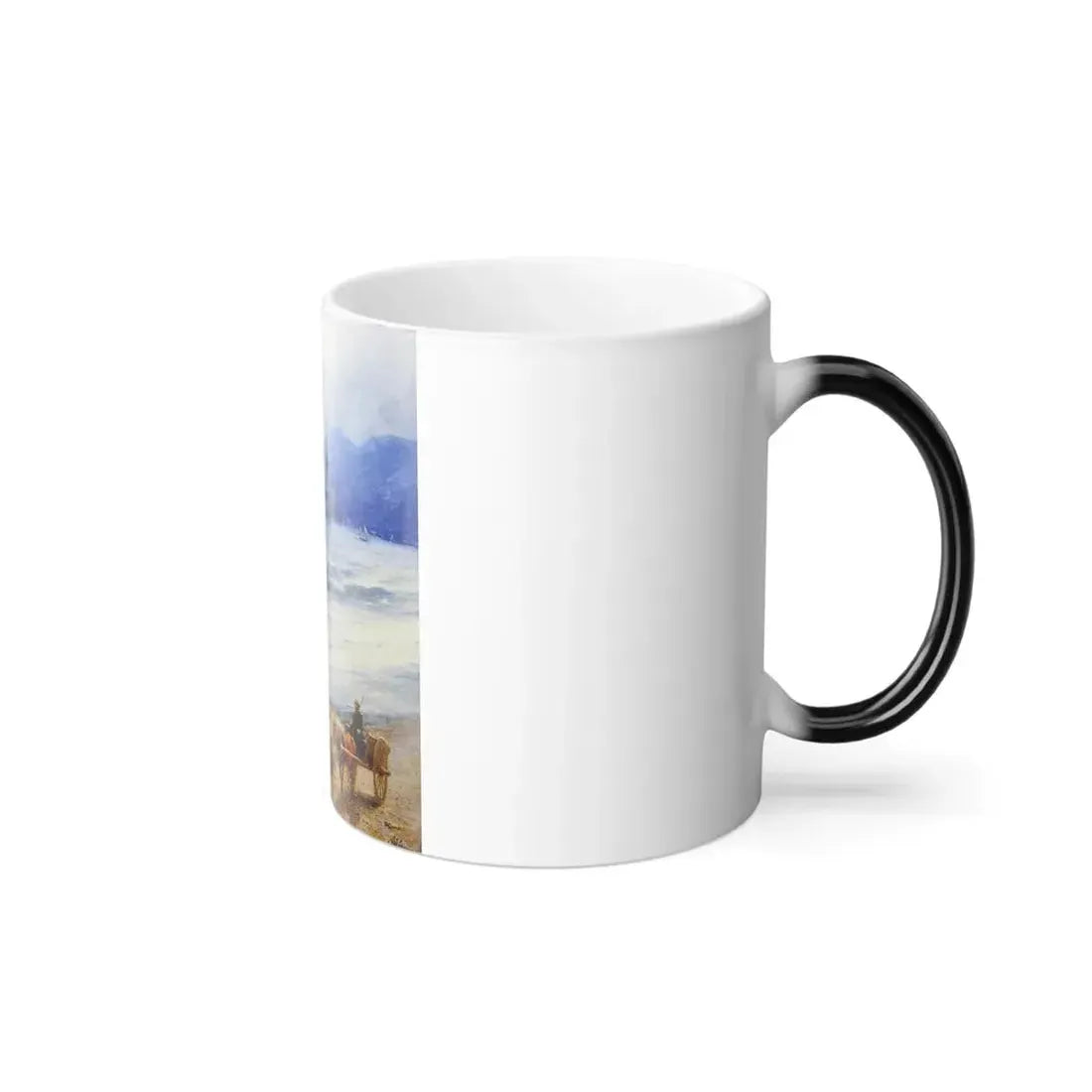 Ivan Constantinovich Aivazovsky (1817-1900) The Tide - Color Changing Mug 11oz - Go Mug Yourself