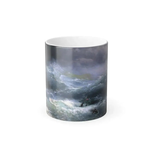 Ivan Constantinovich Aivazovsky (1817-1900) The Wave - Color Changing Mug 11oz 11oz - Go Mug Yourself