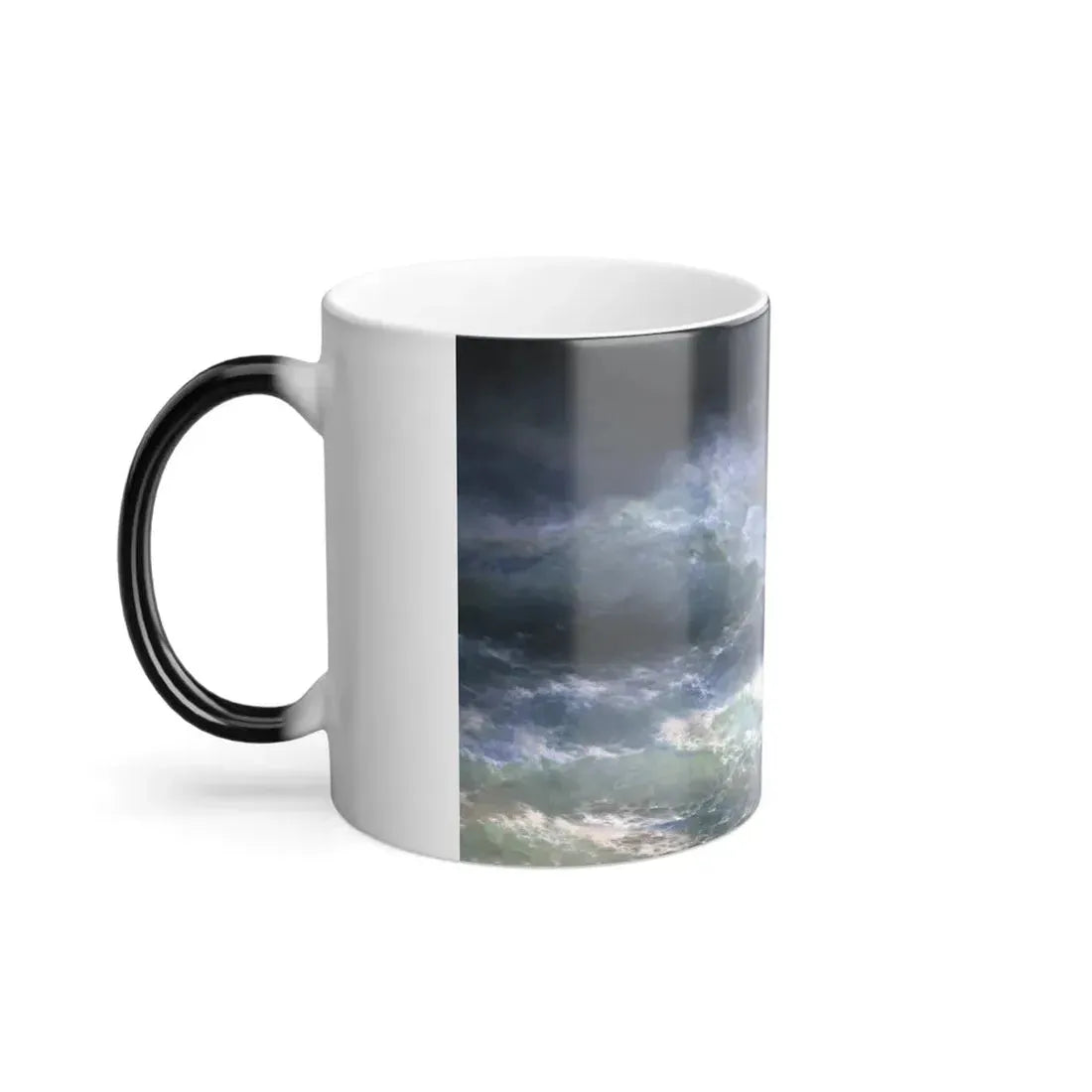 Ivan Constantinovich Aivazovsky (1817-1900) The Wave - Color Changing Mug 11oz - Go Mug Yourself