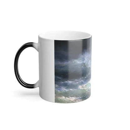 Ivan Constantinovich Aivazovsky (1817-1900) The Wave - Color Changing Mug 11oz - Go Mug Yourself