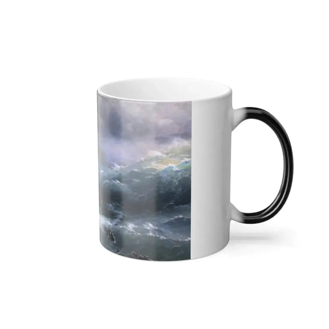 Ivan Constantinovich Aivazovsky (1817-1900) The Wave - Color Changing Mug 11oz - Go Mug Yourself