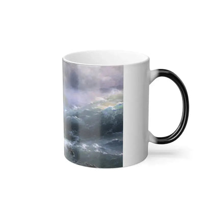 Ivan Constantinovich Aivazovsky (1817-1900) The Wave - Color Changing Mug 11oz - Go Mug Yourself
