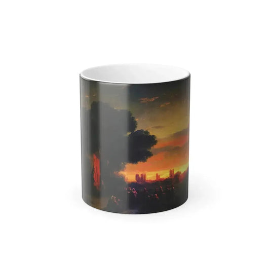 Ivan Constantinovich Aivazovsky (1817-1900) View in the Crimea, Sunset - Color Changing Mug 11oz 11oz - Go Mug Yourself