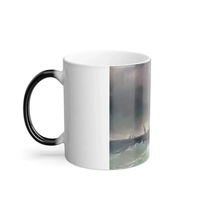 Ivan Constantinovich Aivazovsky (1817-1900) View of Odessa from the Sea - Color Changing Mug 11oz - Go Mug Yourself