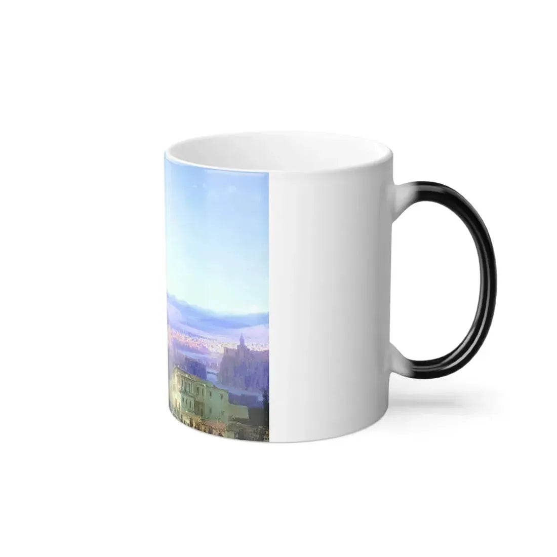 Ivan Constantinovich Aivazovsky (1817-1900) View of Tiflis from Sade Abaza - Color Changing Mug 11oz - Go Mug Yourself