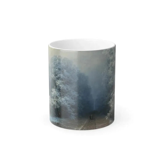 Ivan Constantinovich Aivazovsky (1817-1900) Winter Landscape - 1881 - Color Changing Mug 11oz 11oz - Go Mug Yourself