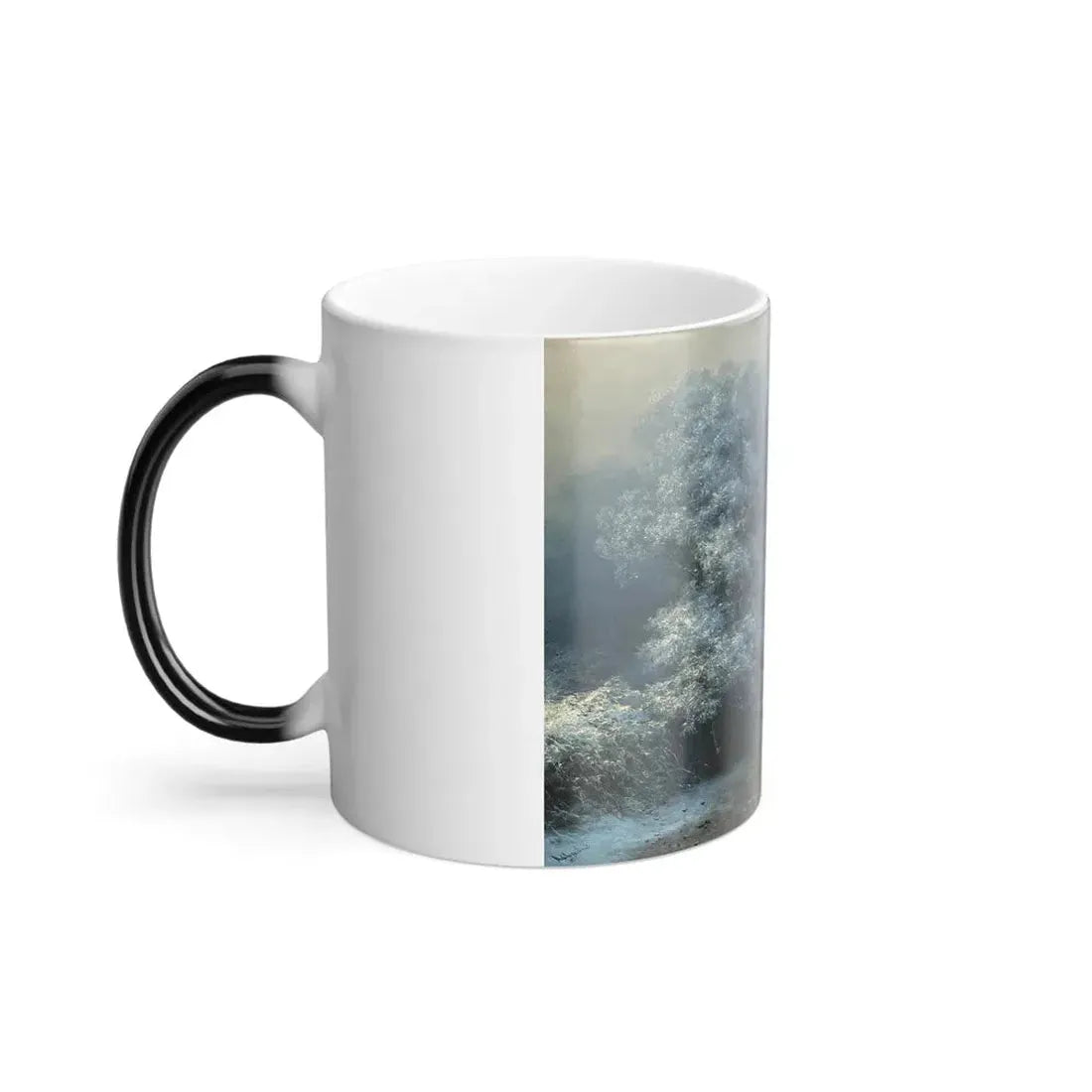 Ivan Constantinovich Aivazovsky (1817-1900) Winter Landscape - 1881 - Color Changing Mug 11oz - Go Mug Yourself