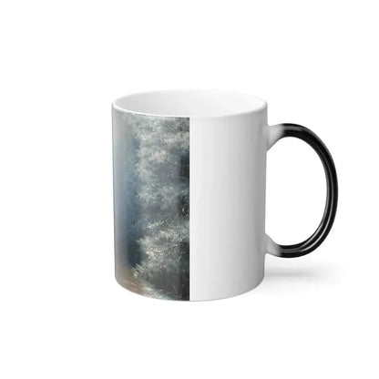 Ivan Constantinovich Aivazovsky (1817-1900) Winter Landscape - 1881 - Color Changing Mug 11oz - Go Mug Yourself