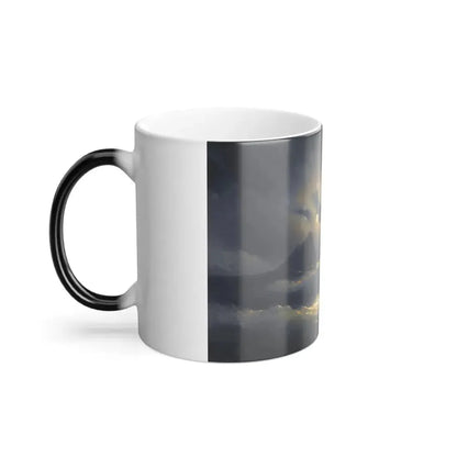 Ivan Konstantinovich Aivazovsky (1817-1900) GIBRALTAR BY NIGHT - oil on canvas 1844 - Color Changing Mug 11oz - Go Mug Yourself