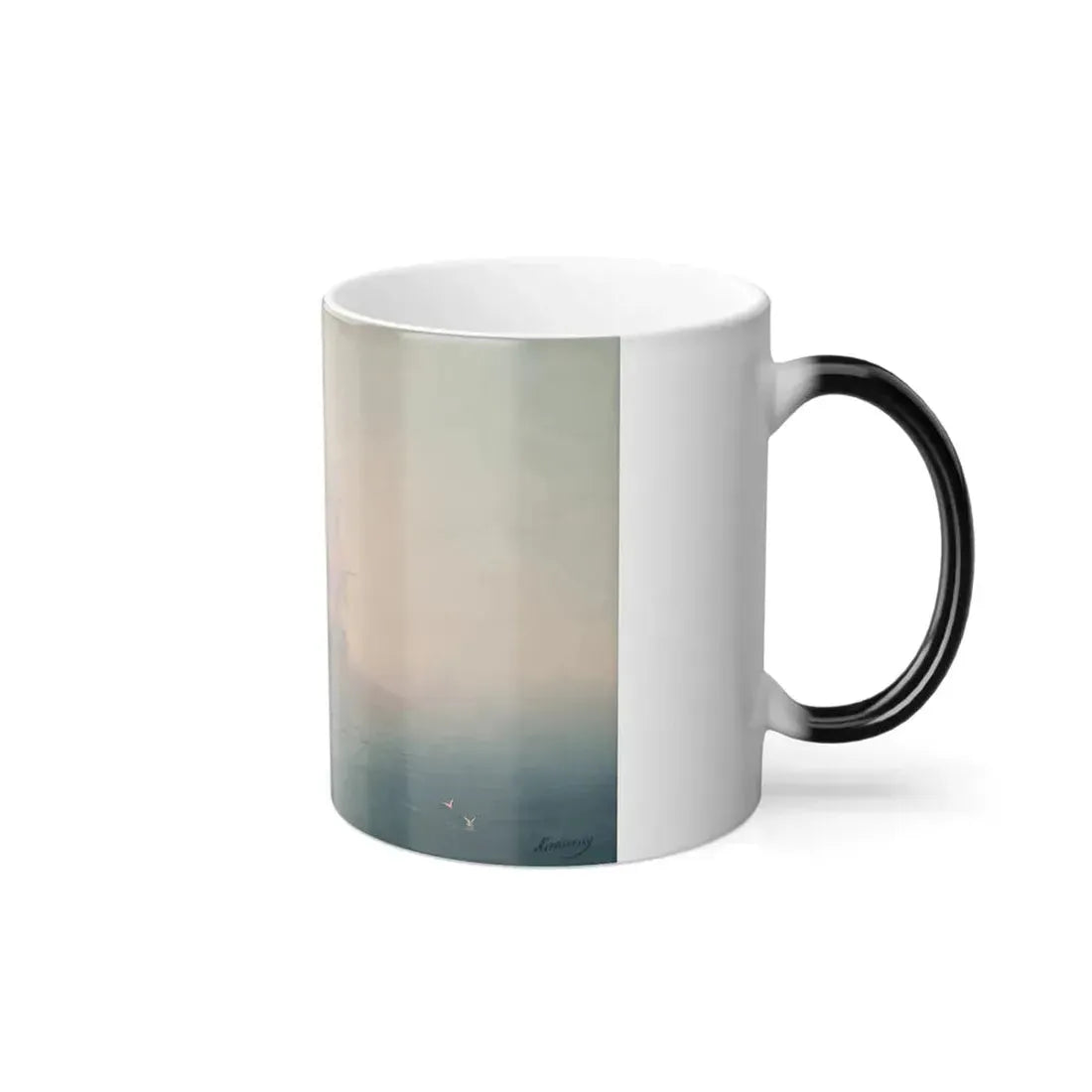 Ivan Konstantinovich Aivazovsky (1817-1900) Warship - Color Changing Mug 11oz - Go Mug Yourself