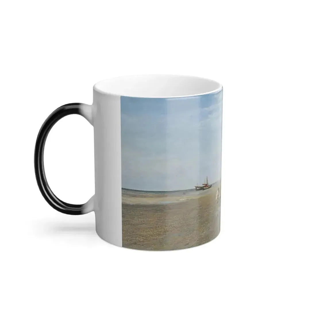 Ivan Pokhitonov (1850-1923) On the Beach - Color Changing Mug 11oz - Go Mug Yourself