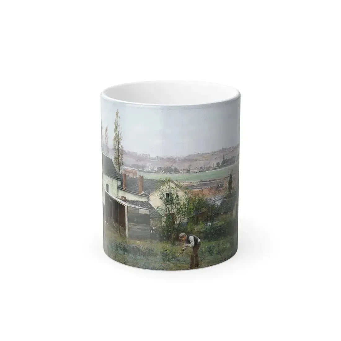 Ivan Pokhitonov (1850-1923) The Gardener - 1900 - Color Changing Mug 11oz 11oz - Go Mug Yourself