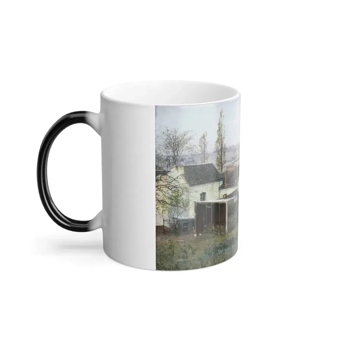 Ivan Pokhitonov (1850-1923) The Gardener - 1900 - Color Changing Mug 11oz - Go Mug Yourself
