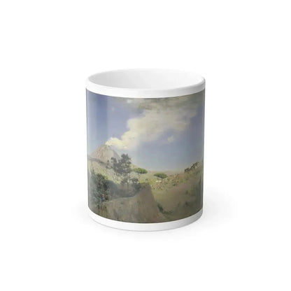 Ivan Pokhitonov (1850-1923) Vesuvius - 1892 - Color Changing Mug 11oz 11oz - Go Mug Yourself