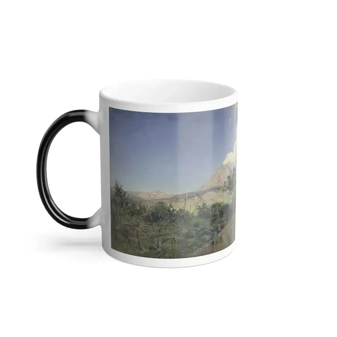 Ivan Pokhitonov (1850-1923) Vesuvius - 1892 - Color Changing Mug 11oz - Go Mug Yourself