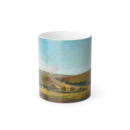 Ivan Pokhitonov (1850-1923)The Side Entrance of the Village Property, Matrionovka - Color Changing Mug 11oz-11oz-Go Mug Yourself