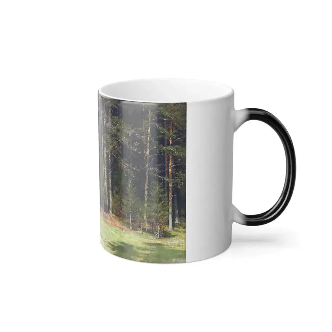 Ivan Shishkin (1831-1898) The clearing - Oil on canvas 1878 - Color Changing Mug 11oz - Go Mug Yourself