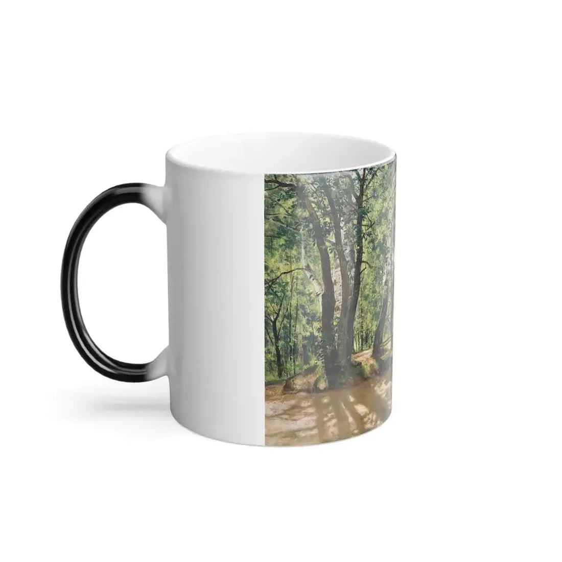 Ivan Shishkin (1832-1898) At the Dacha - 1894 - Color Changing Mug 11oz - Go Mug Yourself