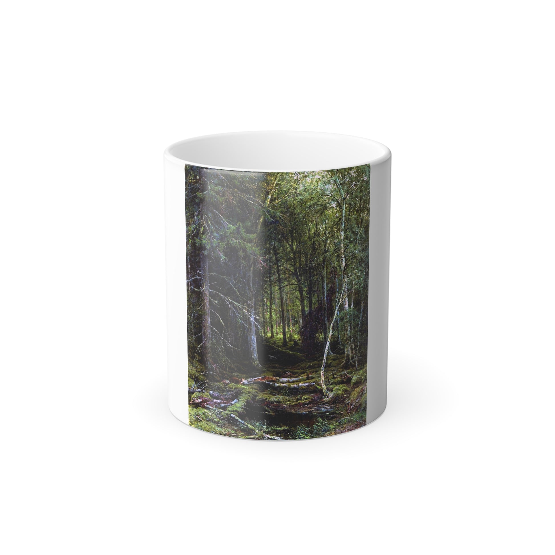 Ivan Shishkin (1832-1898) Backwoods - Color Changing Mug 11oz-11oz-Go Mug Yourself