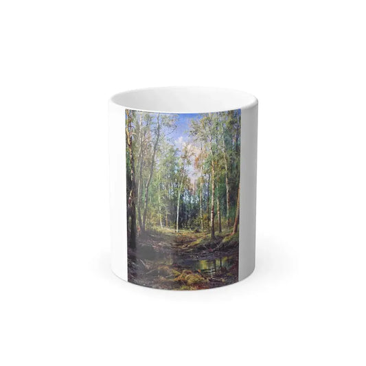 Ivan Shishkin (1832-1898) Birchwood - Color Changing Mug 11oz 11oz - Go Mug Yourself