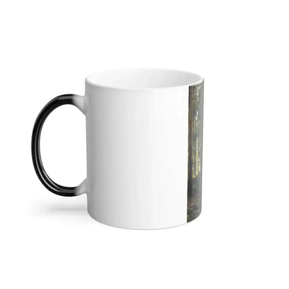 Ivan Shishkin (1832-1898) Brook in a Forest - 1880 - Color Changing Mug 11oz - Go Mug Yourself
