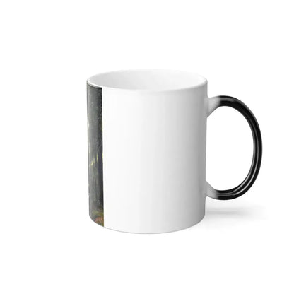 Ivan Shishkin (1832-1898) Brook in a Forest - 1880 - Color Changing Mug 11oz - Go Mug Yourself