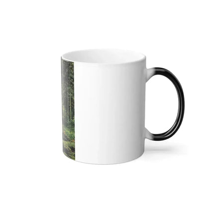 Ivan Shishkin (1832-1898) Coniferous Forest Sunny Day - Color Changing Mug 11oz - Go Mug Yourself