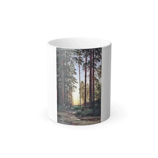 Ivan Shishkin (1832-1898) Edge of the Forest - 1879 - Color Changing Mug 11oz 11oz - Go Mug Yourself