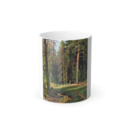 Ivan Shishkin (1832-1898) Edge of the Forest2 - Color Changing Mug 11oz 11oz - Go Mug Yourself