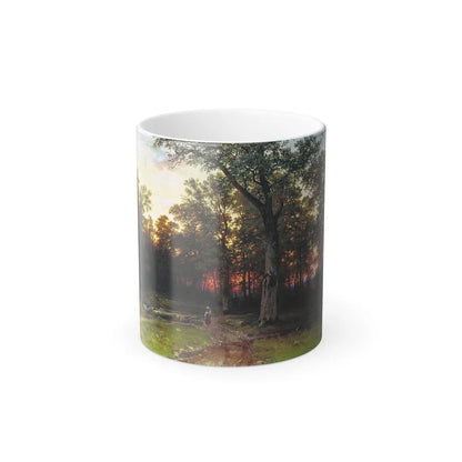 Ivan Shishkin (1832-1898) Forest in the Evening - Color Changing Mug 11oz 11oz - Go Mug Yourself