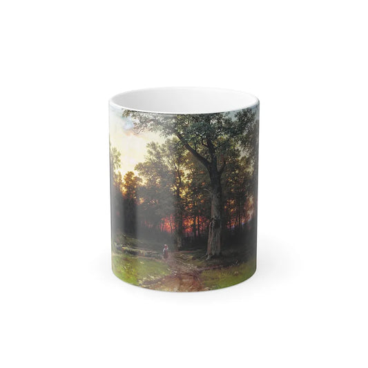 Ivan Shishkin (1832-1898) Forest in the Evening - Color Changing Mug 11oz 11oz - Go Mug Yourself